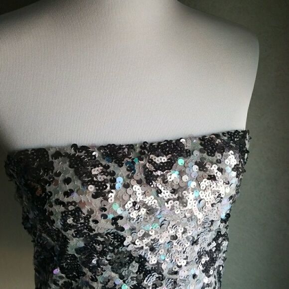 Express sequin tube top - Picture 2 of 3